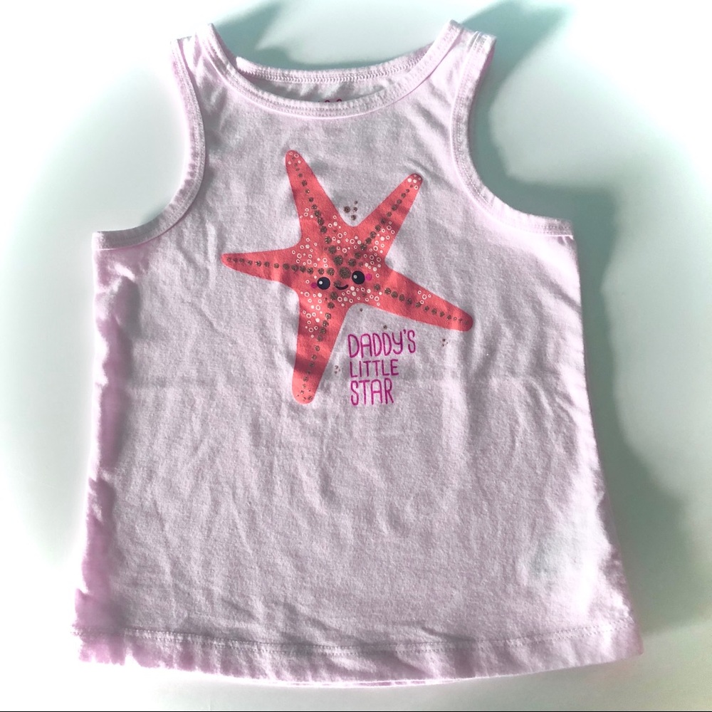 3T Cat & Jack Starfish Tank Top -Bundle & Save 20%